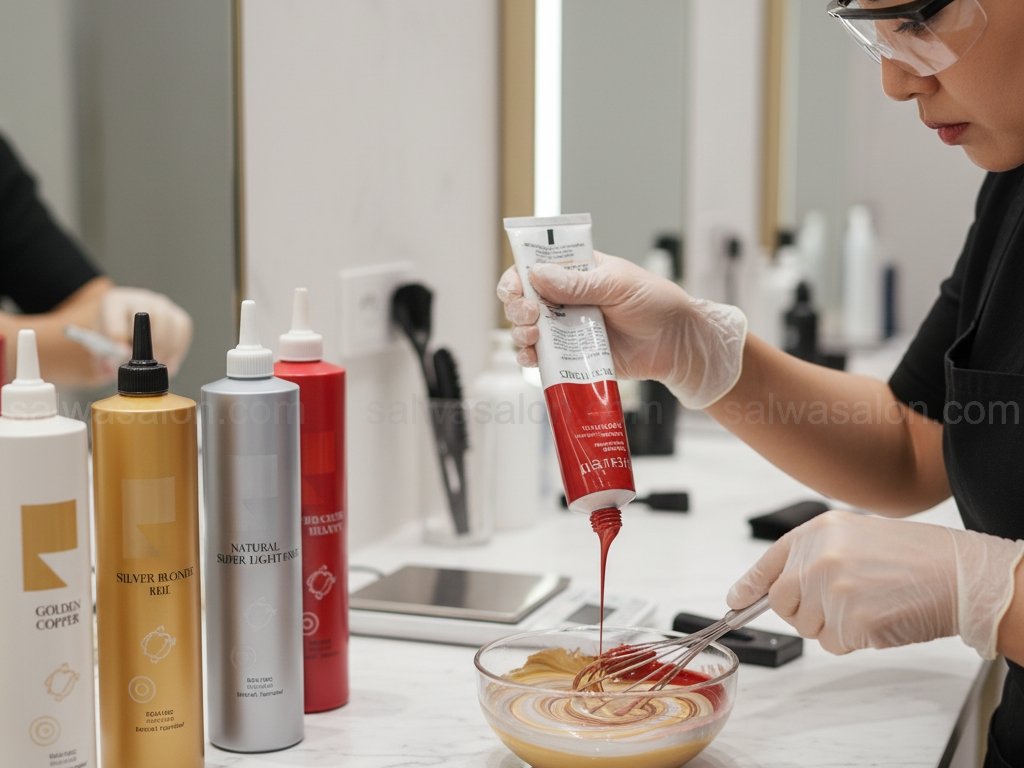 Coloring tanpa bleaching color analist tn1