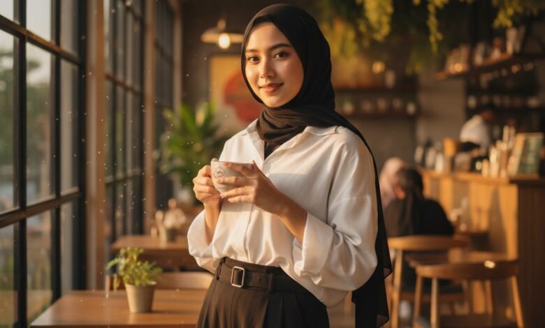 OOTD Bukber Hijab Anti Ribet cr