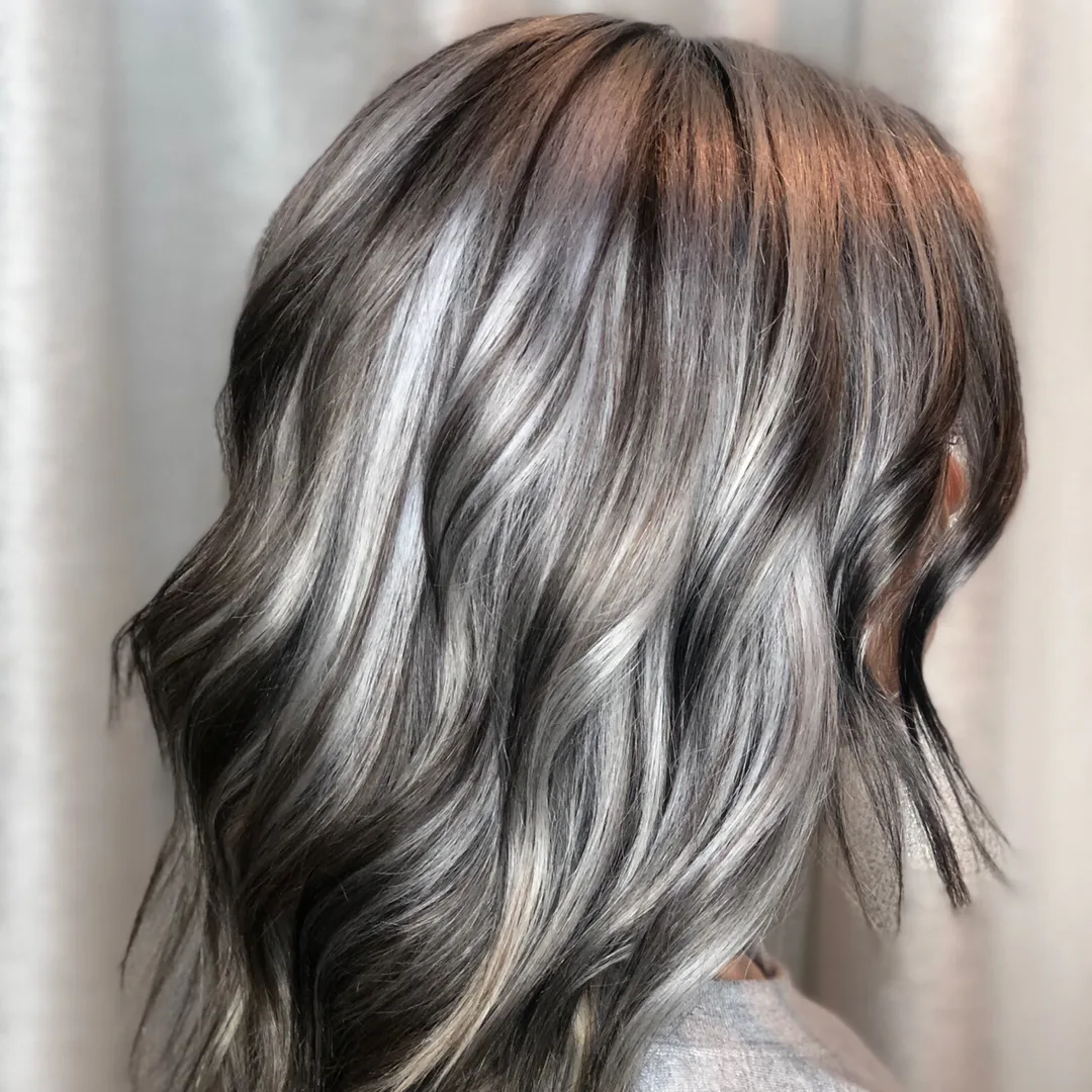 Cobain Yuk! Variasi Warna Rambut Silver Kekinian Silver Ash