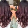 Burgundy Brown Hair