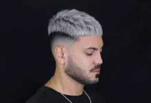 Silver Hair Color For Men