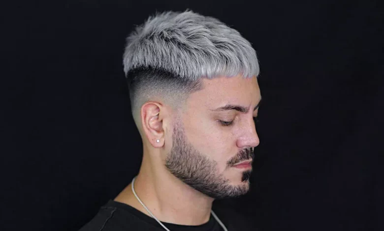 Silver Hair Color For Men