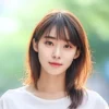 Layered Korean Bangs