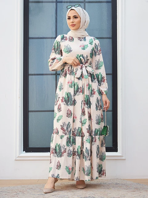 Pattern Dress Hijab