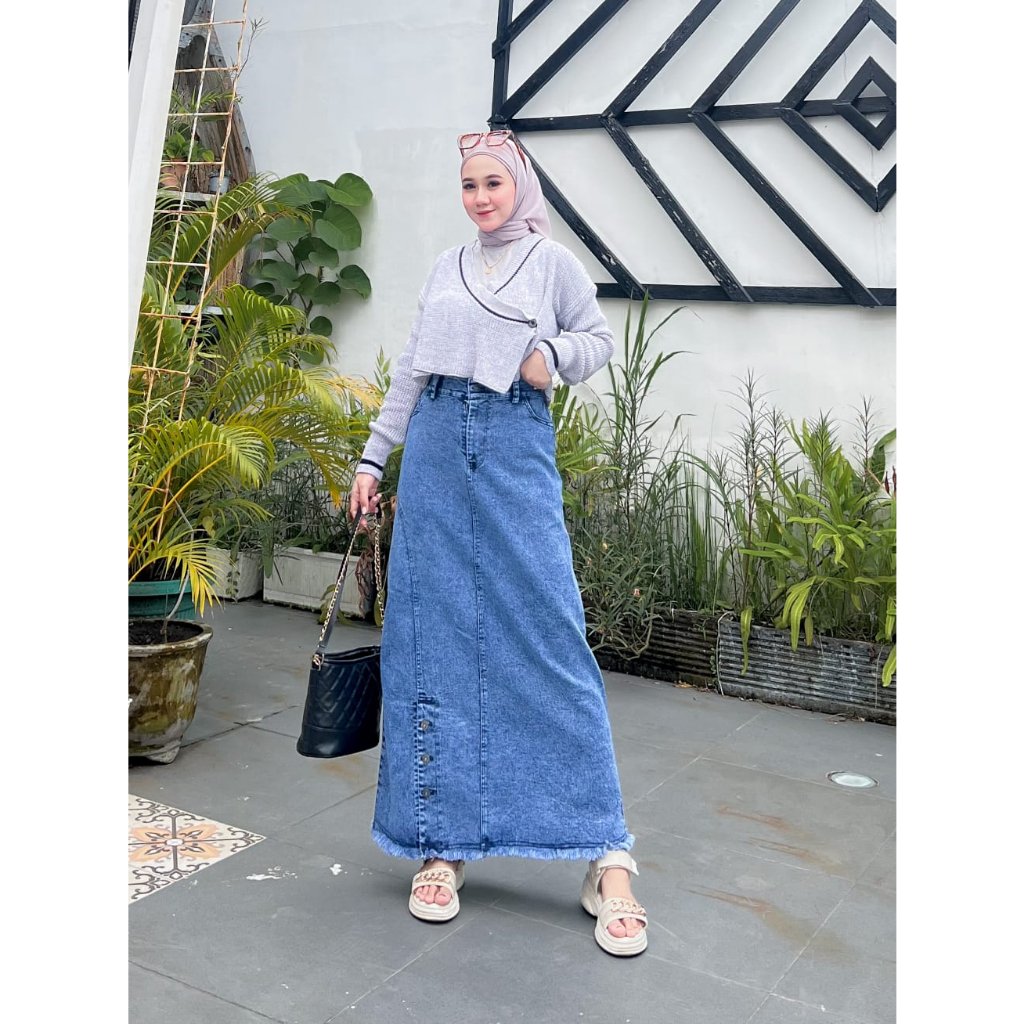 Rok Jeans Hijab