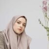 Sampel Hijab Segi Empat Cokelat Nude