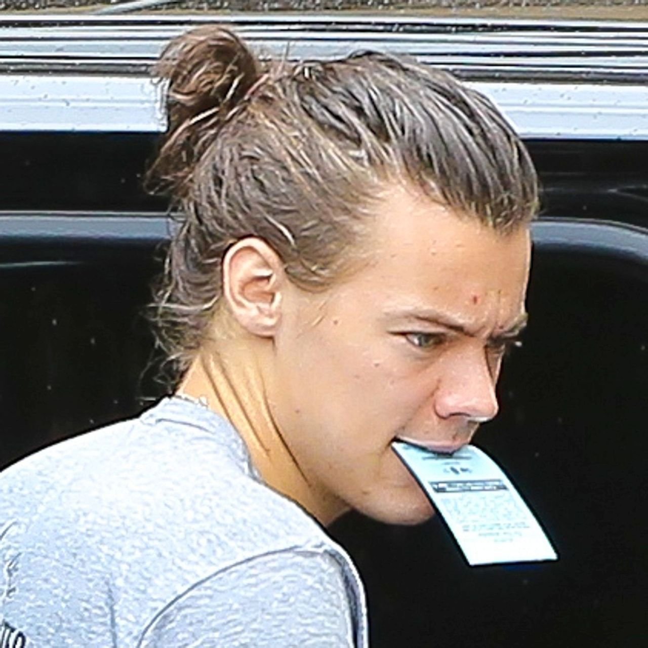 Harry Styles Man Bun