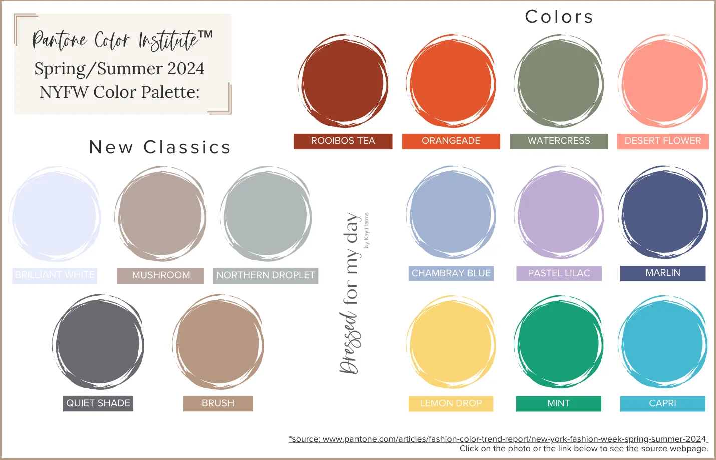 Tren Warna Musim Panas 2024: Inspirasi Segar untuk Gaya Kamu! Pantone 2024 Springsummer Colors Horizontal