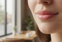 Bibir glowing impian