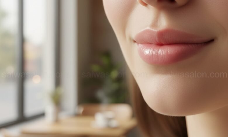 Bibir glowing impian