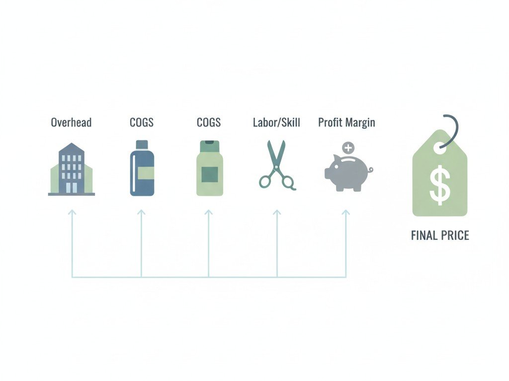 Analisis Harga Potong Rambut 2 cr