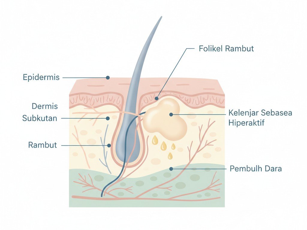 Mengatasi rambut berminyak 1 cr