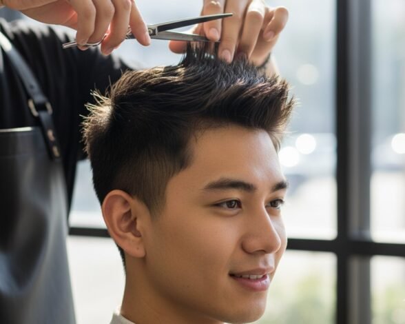 Model rambut pria kurus tirus 2 cr