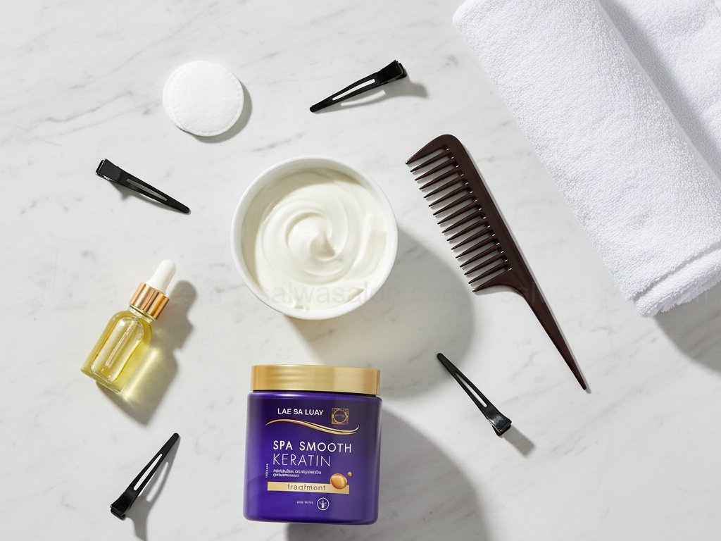 Tutorial Lengkap Creambath Keratin di Rumah 2 tn