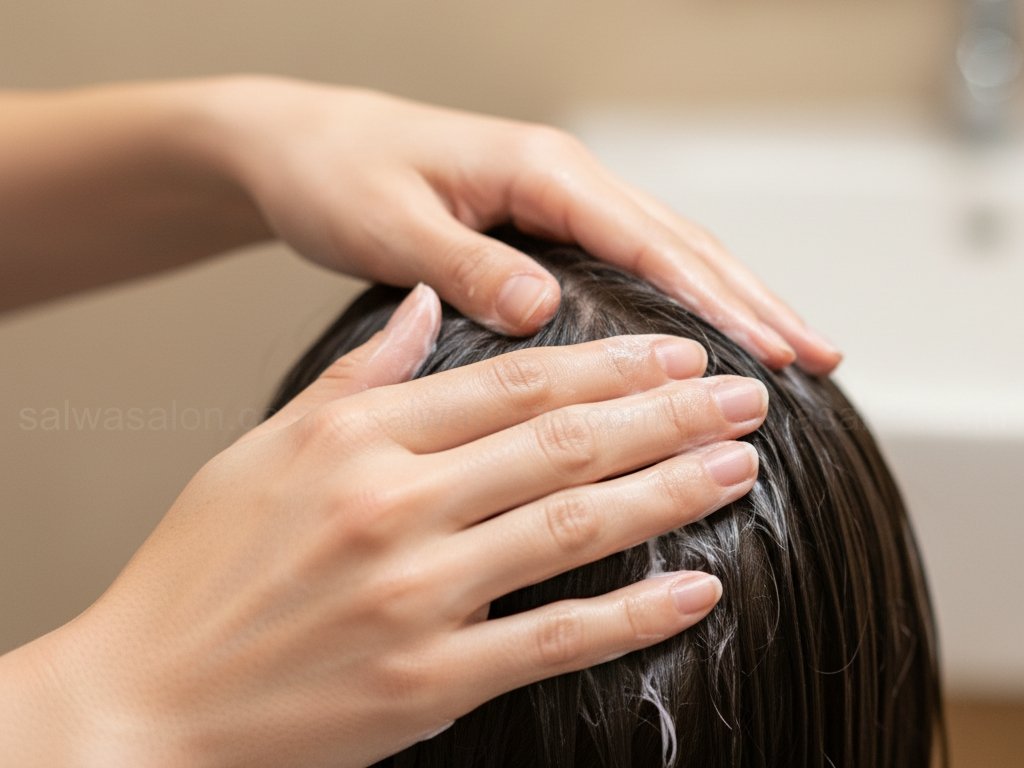 Tutorial Lengkap Creambath Keratin di Rumah 3 tn