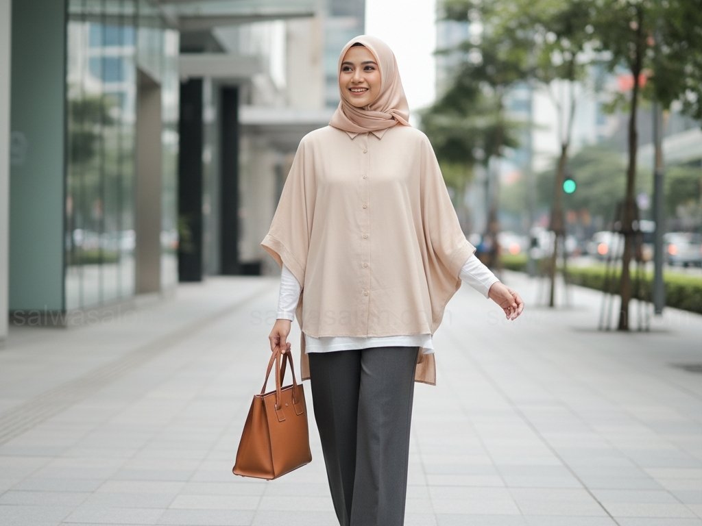 Kemeja Lengan Balon 1 tn