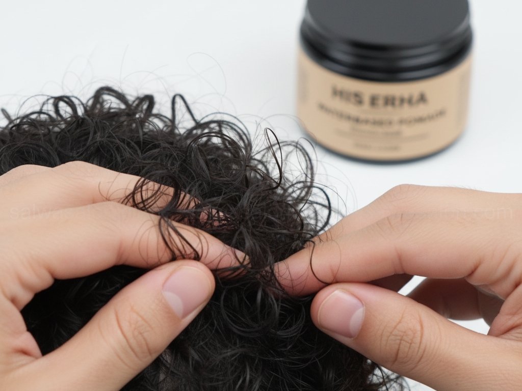 Messy Curly Hair 4 tn