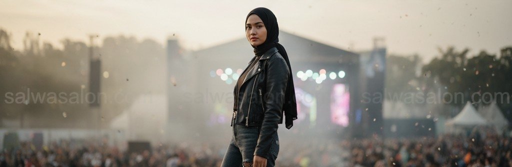 7 Ide OOTD Konser Hijab Anti Gerah 2 cr3 tn1