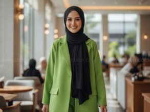 Ootd hijau stabilo tn1