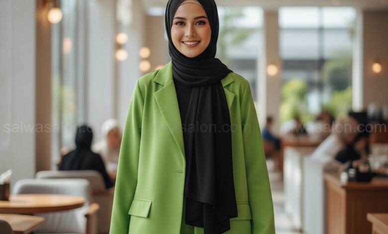 Ootd hijau stabilo tn1