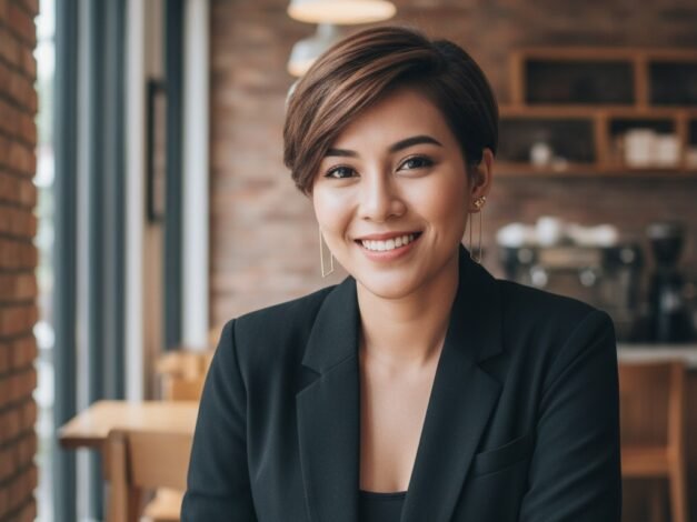 Model rambut pendek wanita 3 cr