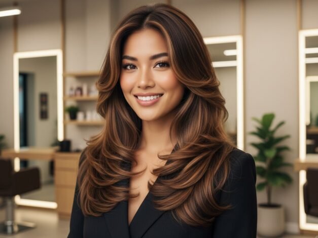 Gaya Rambut Segi Layer 1 cr
