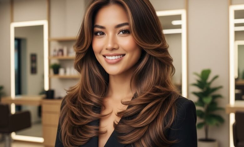 Gaya Rambut Segi Layer 1 cr