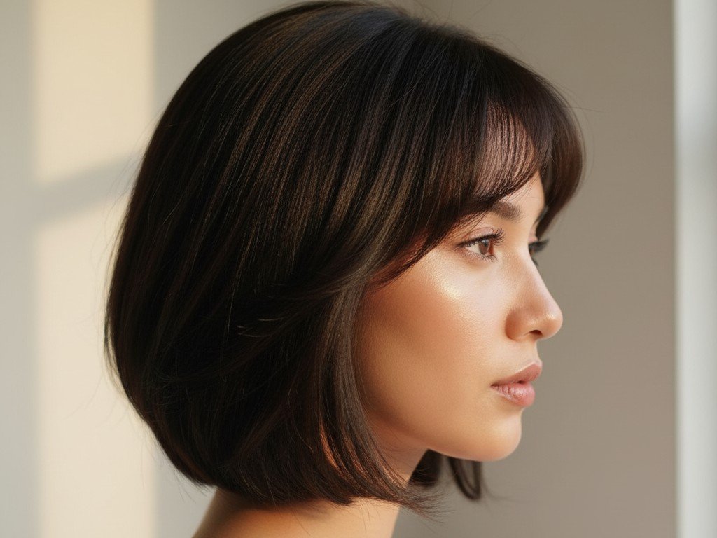 Gaya Rambut Segi Layer 2 cr