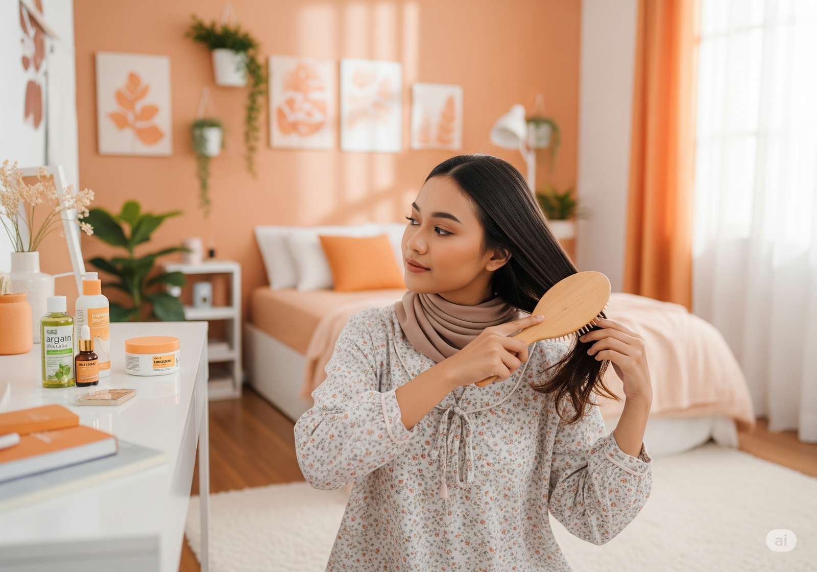 Cara merawat rambut agar tetap sehat di balik hijab.png
