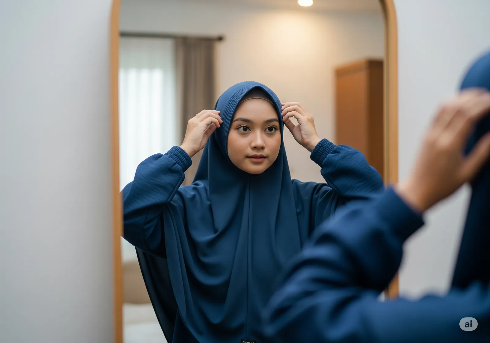 Tutorial Hijab Simple dan Elegan untuk Sehari-hari Tutorial Hijab Simple dan Elegan untuk Sehari-hari - image 1