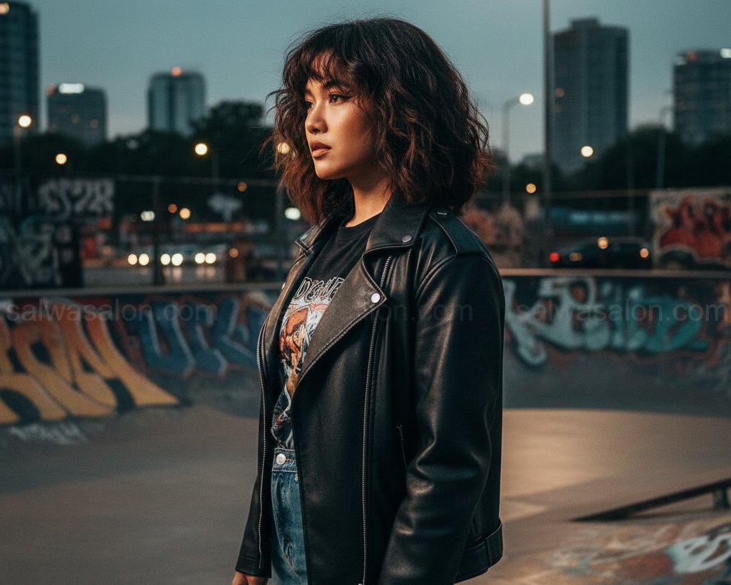 3 Potongan Rambut Viral di Salwa Salon shaggy cut tn1