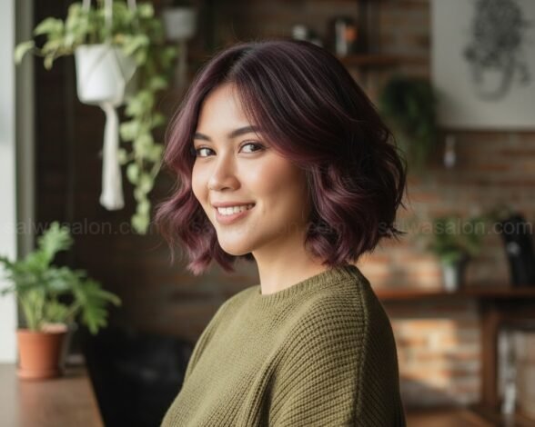Gaya rambut kekinian glowing pede 1 tn1