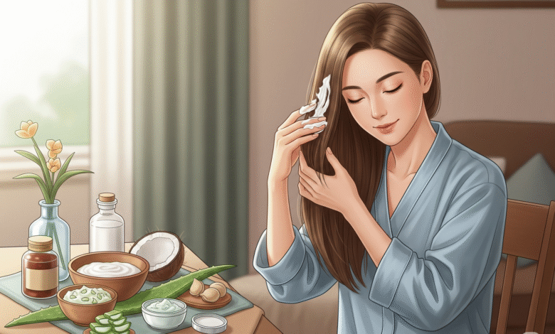 Cara meluruskan rambut secara alami tanpa catokan.png