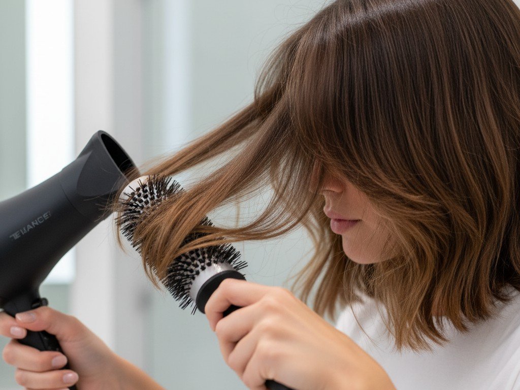 Cara Styling Butterfly Cut di Rumah 3 cr