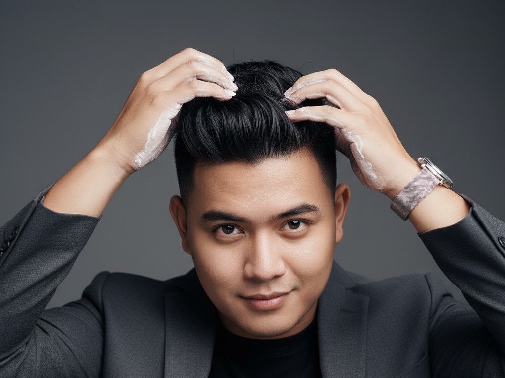 Gaya Rambut Pria Penyelamat Pipi Chubby 1 cr