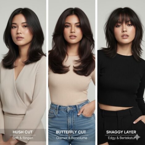 Hush Cut vs Butterfly Cut vs Shaggy Layer 1 cr2