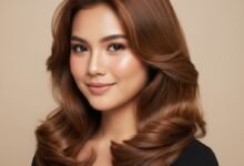 Inspirasi Warna Rambut Cokelat Terang 3 cr