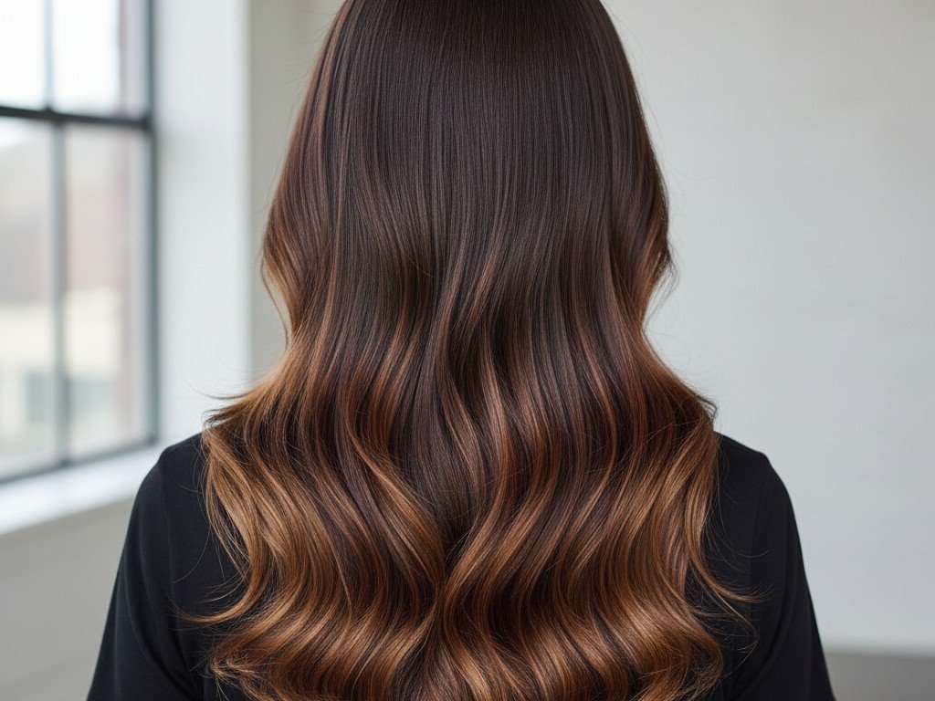 Inspirasi Warna Rambut Cokelat Terang 4 cr