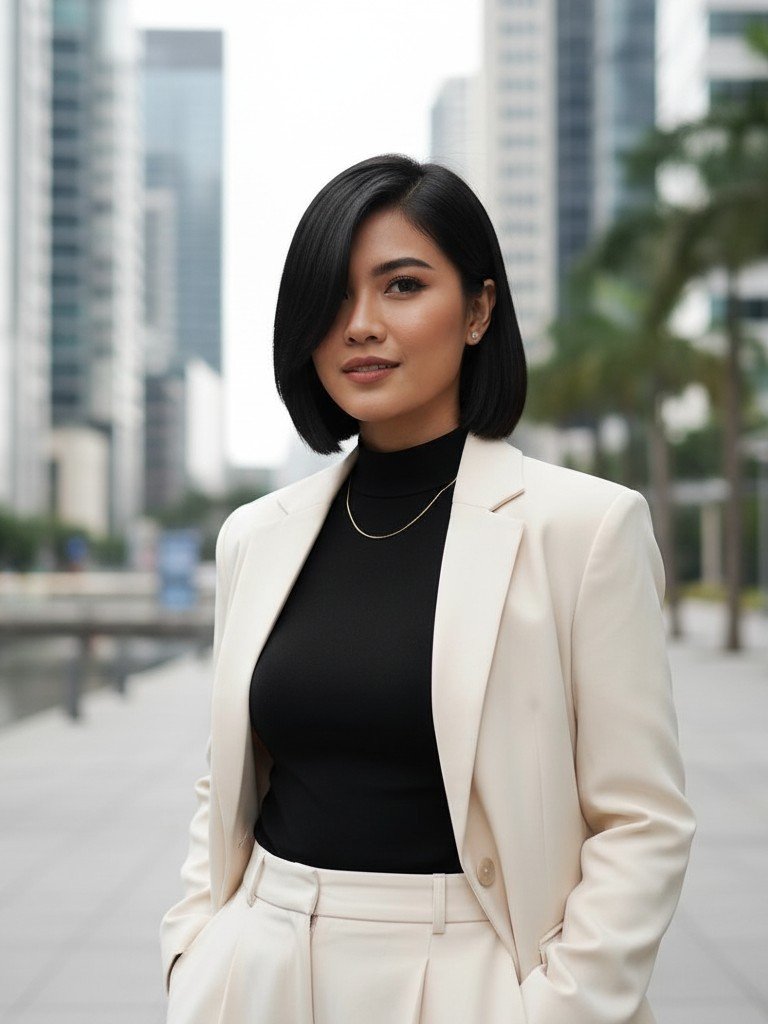 Model Potongan Rambut Terbaik untuk Rambut Lurus 2 cr