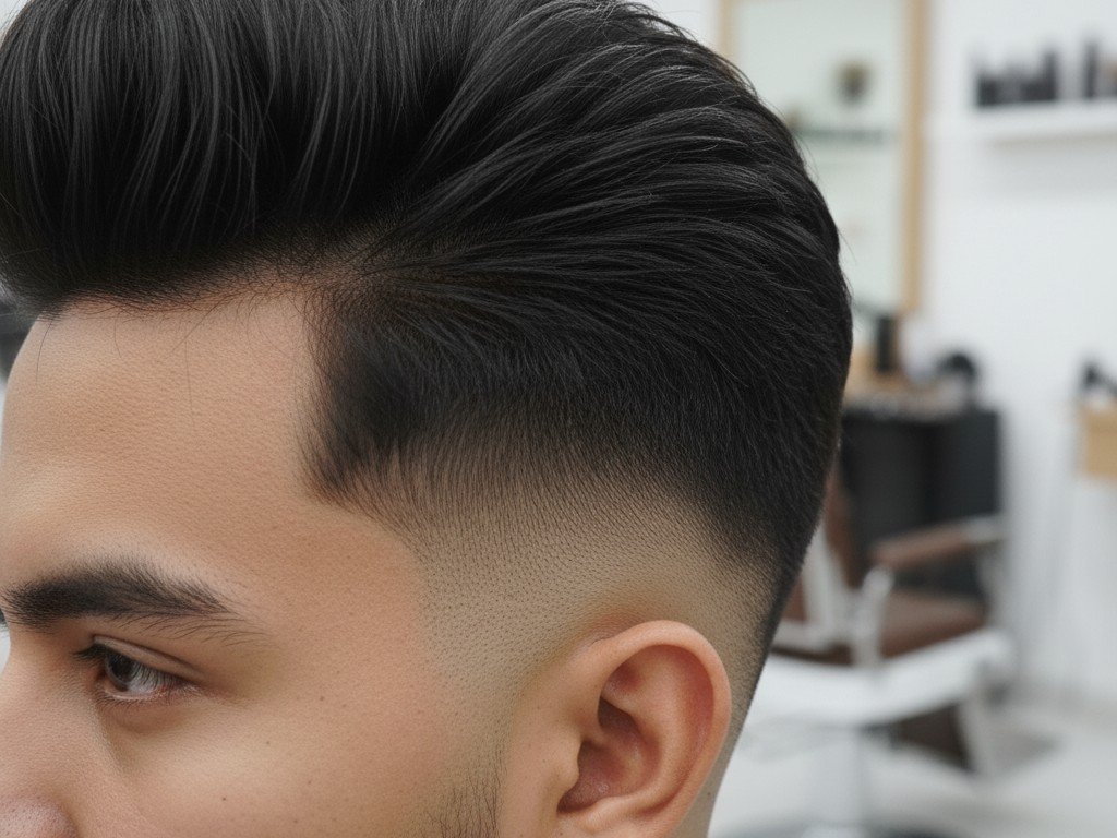 Panduan Potongan Rambut Pria untuk Wajah Bulat 3 cr