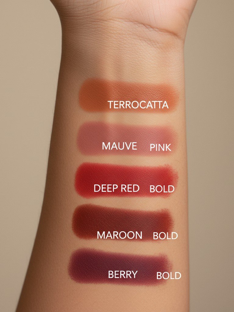 Rekomendasi warna lipstick (nude, bold) dan blush on 2 cr