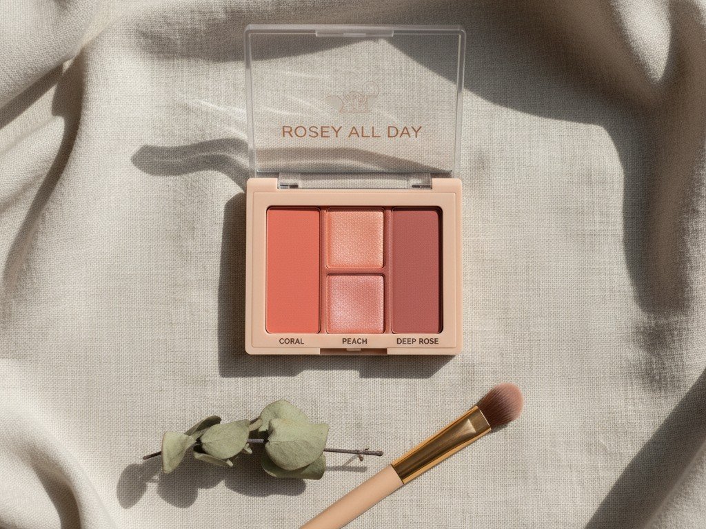 Rekomendasi warna lipstick (nude, bold) dan blush on 4 cr