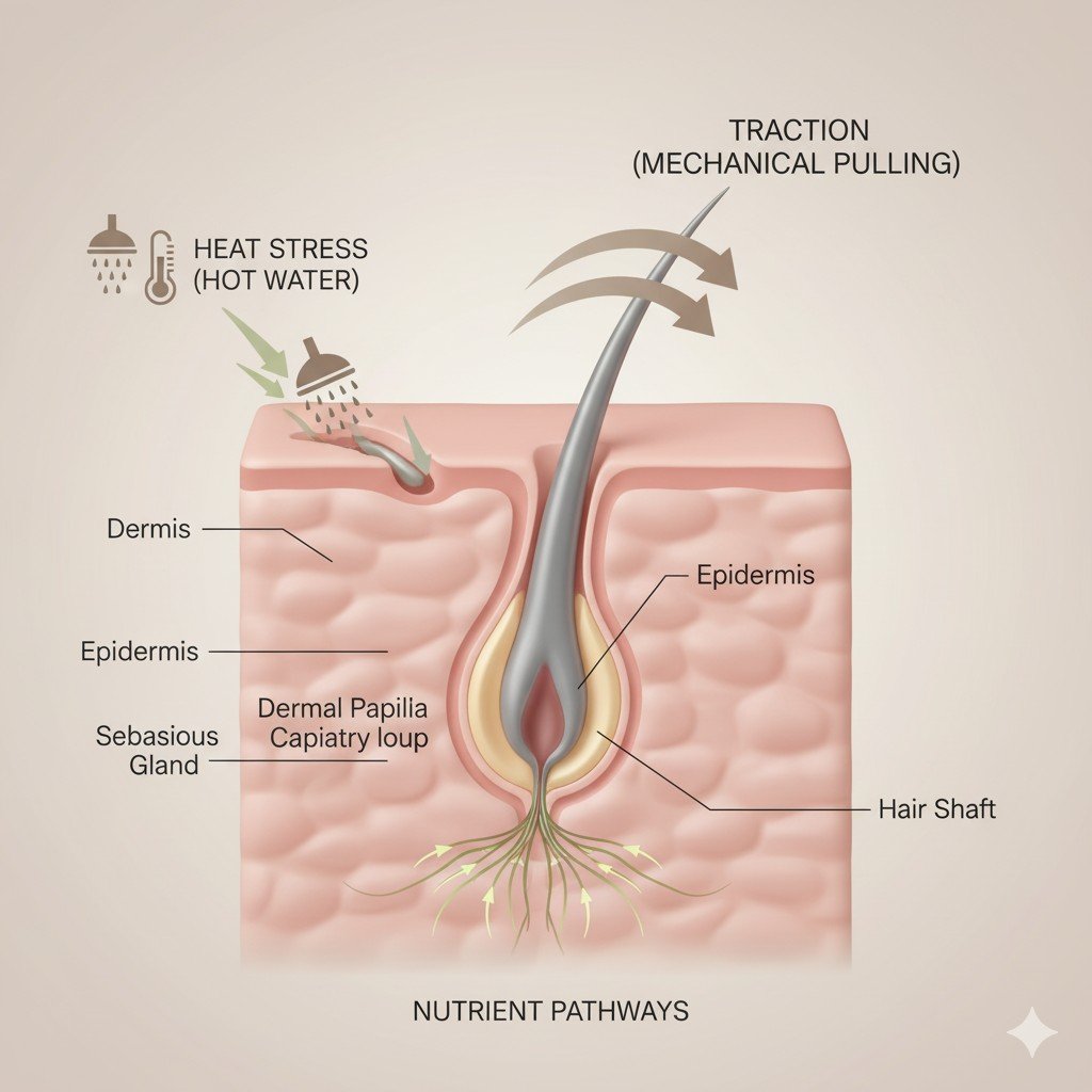 Kebiasaan Pemicu Rambut Rontok 3 cr