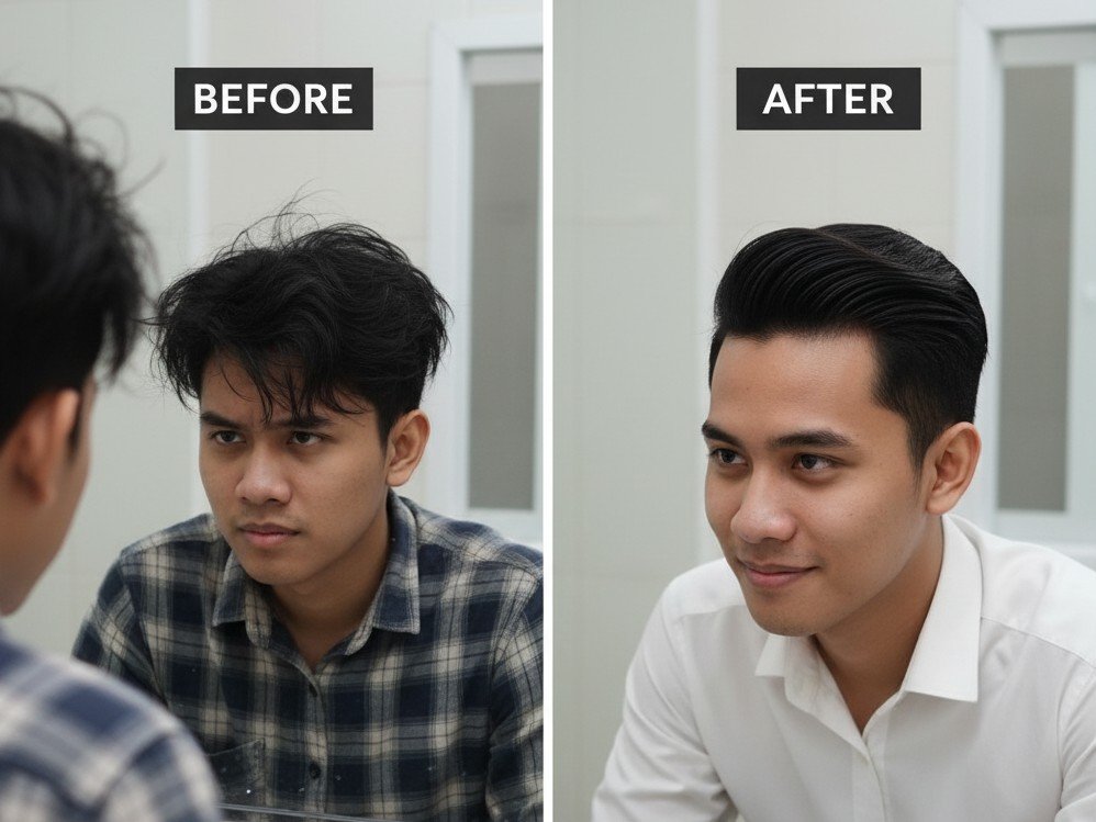 Kisah Reza dan model rambut melamar pekerjaan 2 cr