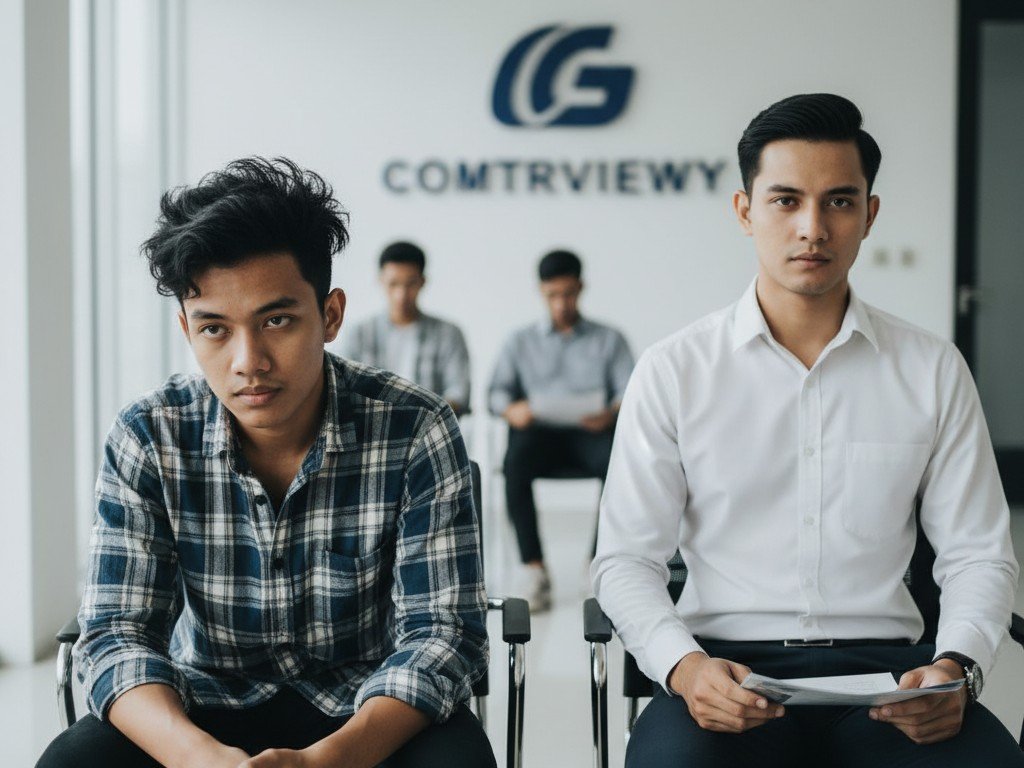 Kisah Reza dan model rambut melamar pekerjaan 3 cr