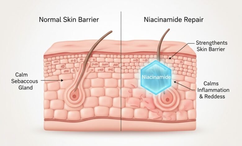 Niacinamide untuk Kulit Berjerawat 1 cr