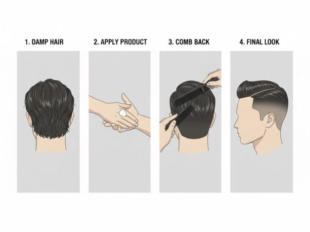 Tutorial Rambut Slick Back Pria malam tahun baru 2