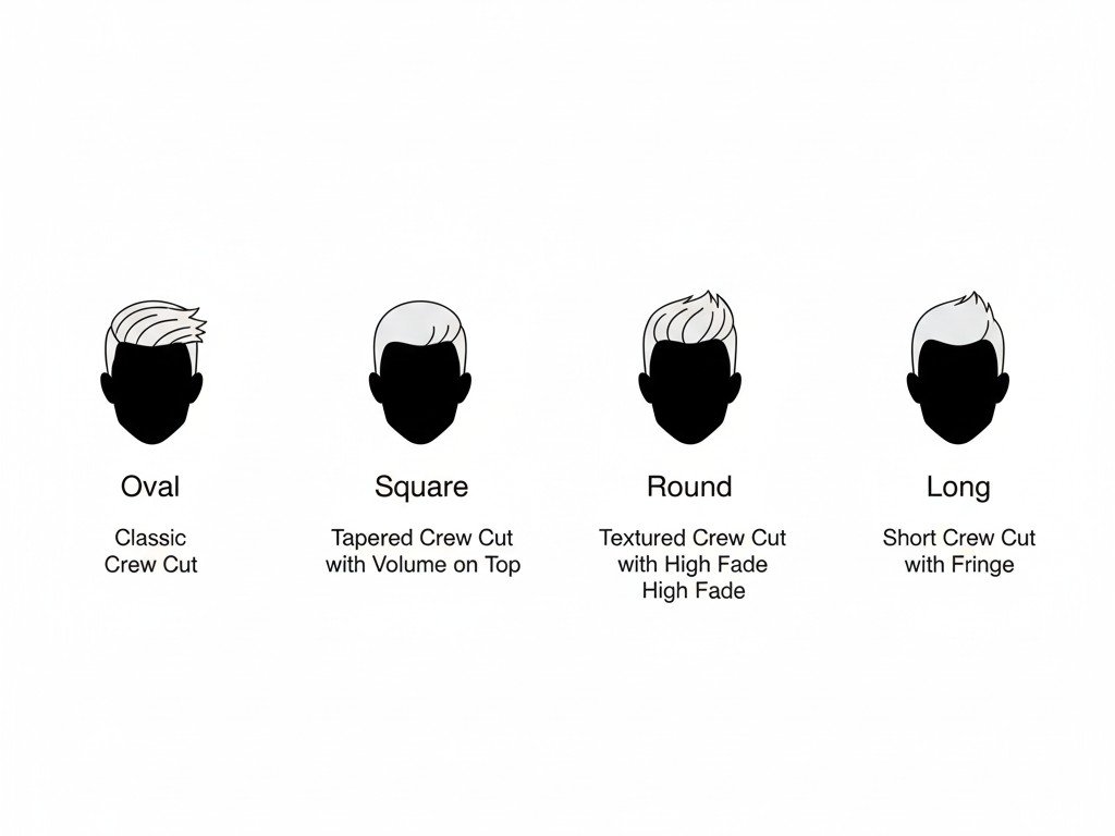 Anatomi Gaya Rambut Crew Cut 2 cr