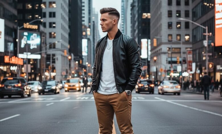 Ide Potongan Rambut Pria dengan Aksen Line 5 cr