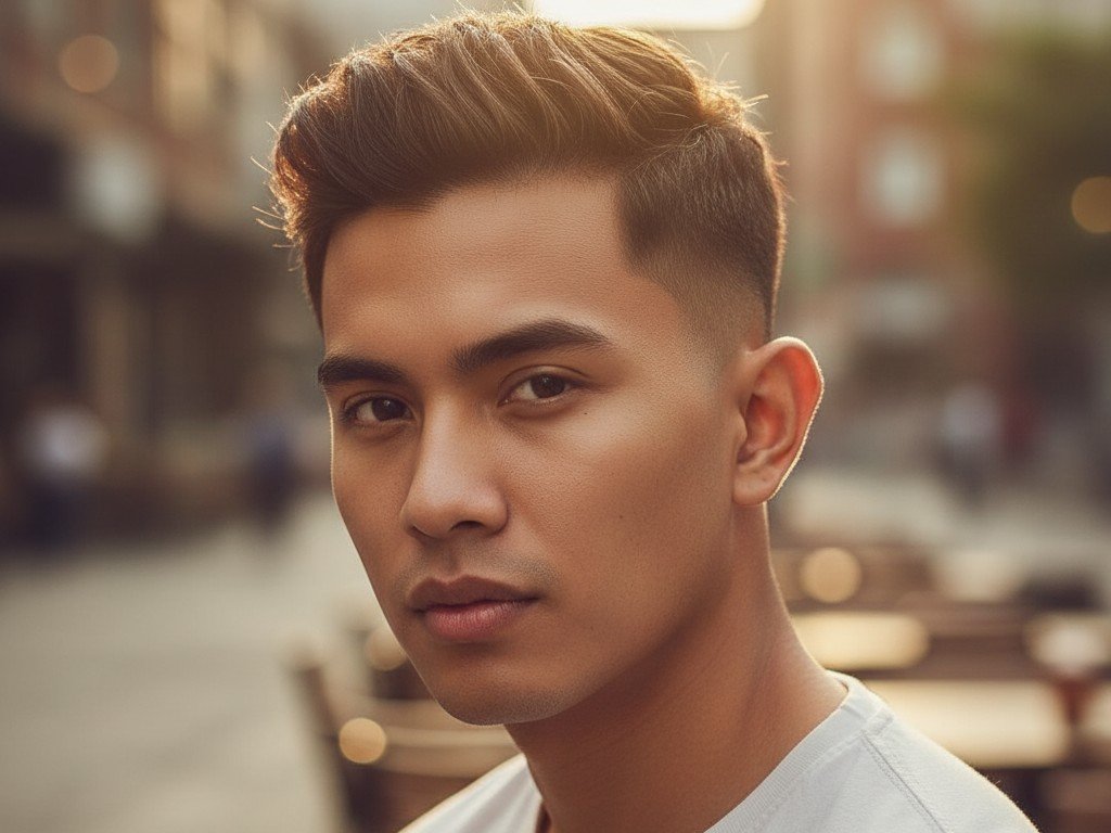 Panduan Warna Rambut Pria 3 cr